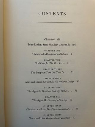 Biografía en inglés de Steve Jobs