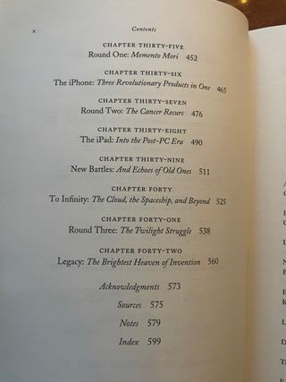 Biografía en inglés de Steve Jobs