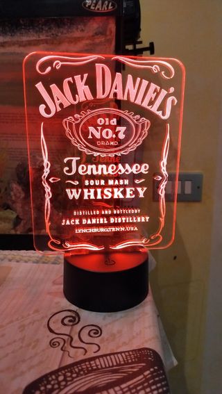 Lampada LED Jack Daniel's