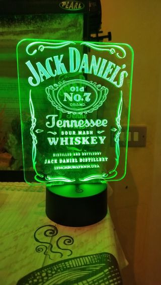 Lampada LED Jack Daniel's