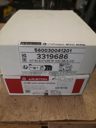 Termostato Ariston Inalámbrico CUBE