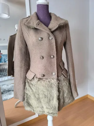 Abrigo largo marrón