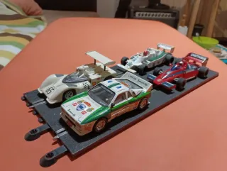 Lote coches Scalextric Duelos Míticos