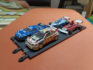 Lote coches Scalextric Duelos Míticos