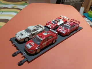Lote coches Scalextric Duelos Míticos