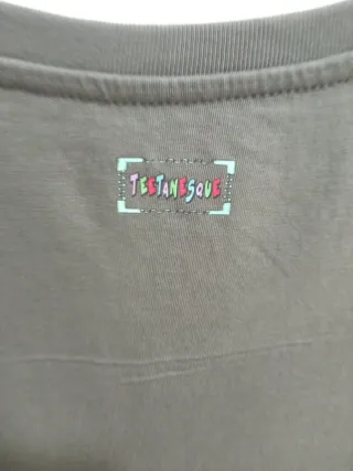 Camiseta mujer gris antracita