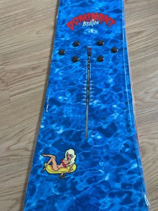 Tabla Snow Burton Dominant 156 BASE +CANTOS HECHOS