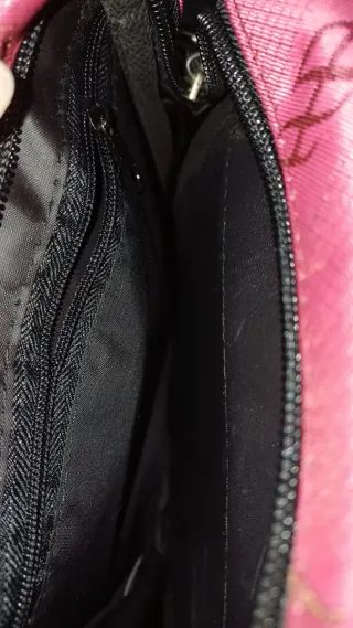 Borsello a tracolla bordeaux fantasia