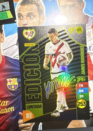 Lote Cromos Adrenalyn Cristiano y James