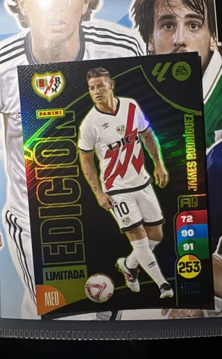 Lote Cromos Adrenalyn Cristiano y James