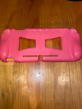 Funda Silicona Rosa Nintendo Switch Lite
