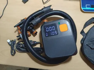 Compresor Aire Inalámbrico Batería Luz powerbank