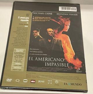 2 DVDs: Hotel Ruanda y El Americano Impasible