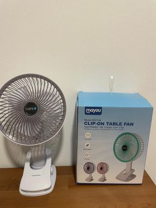 Ventilador de mesa clip Mayou SD2134