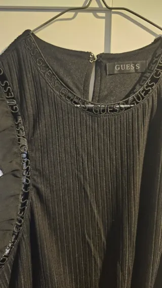 Vestido Negro Guess Talla M