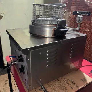 Freidora alta presión pollo