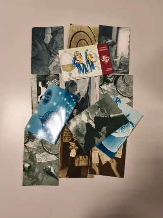 Lote de postales antiguas lotería navidad 1964