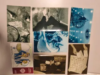 Lote de postales antiguas lotería navidad 1964