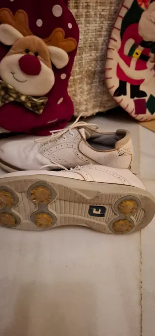 Zapatos de Golf FootJoy Blancos JUNIOR Niño o niña