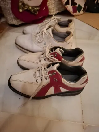 Zapatos de Golf FootJoy Blancos JUNIOR Niño o niña