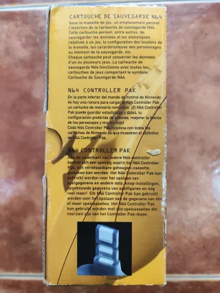 Mando Nintendo 64 Azul Original con Caja