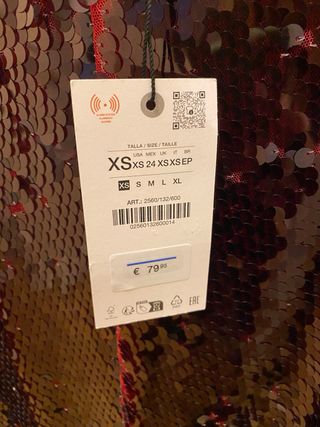 Falda midi lentejuelas