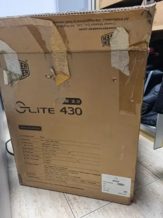 Caja PC Cooler Master Negra