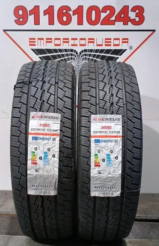 4UD 225 70 15C R NEREUS RUEDA NUEVA YA MONTADA