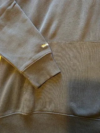 Sudadera gris con logo. Talla 13- 14