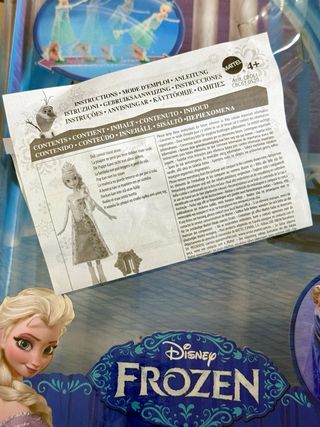 Muñeca Elsa Patinadora Mattel