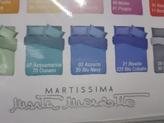Copripiumino Marta Marzotto Double Face Matrim.