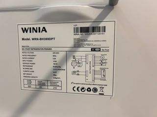 OFERTA! Nevera Winia con dispensador de agua