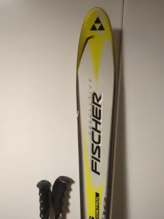 Esquís Head con palos y funda