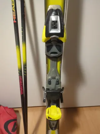 Esquís Head con palos y funda