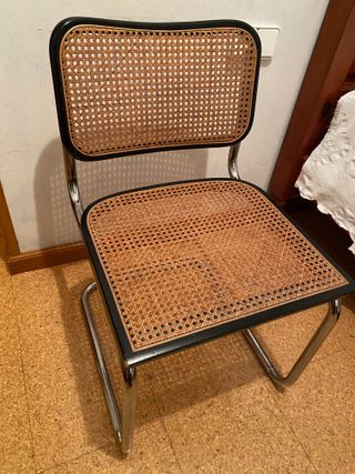 Silla Cesca Diseño Marcel Breuer Rejilla