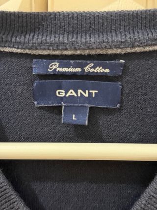 Chaleco Gant Punto Azul Talla L