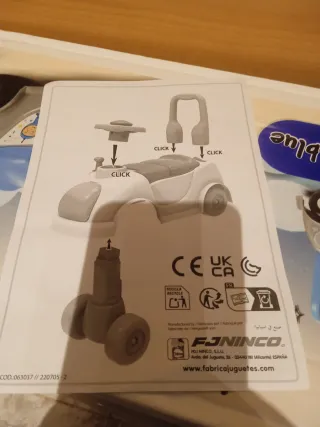 Correpasillos Starkids Azul 10-36 Meses