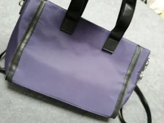 Bolso Misako morado mano y bandolera