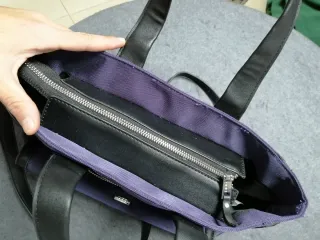 Bolso Misako morado mano y bandolera