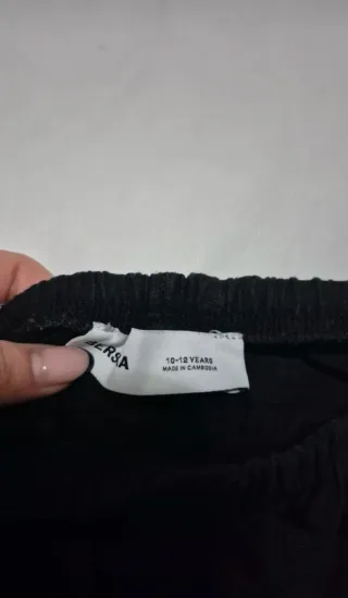 Pantalones de Lino Negro