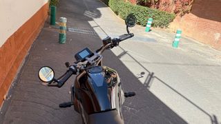 Moto Zontes 125 Negra