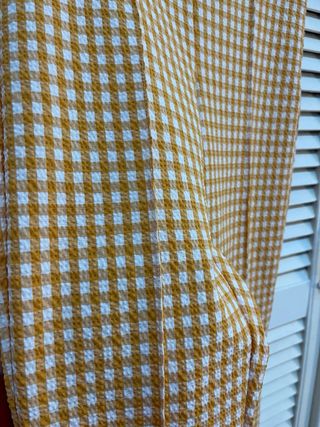 Pantalón recto ancho cuadros Bershka 36 nuevo