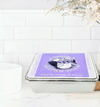 Caja francesa L'Originale Violettes de Toulouse