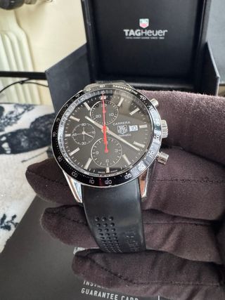 TAG Heuer Carrera Calibre 16 Reloj Automático Negr