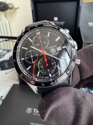 TAG Heuer Carrera Calibre 16 Reloj Automático Negr