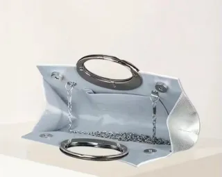 Bolso de fiesta/ceremonia plateado