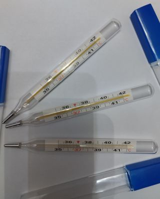 3 armpit clinical thermometer Anni '80/'90 nuovi