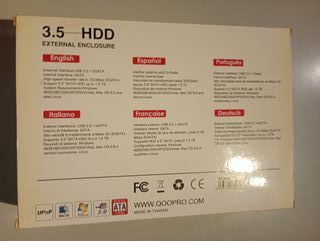 Disco Duro Externo 500GB QooPro