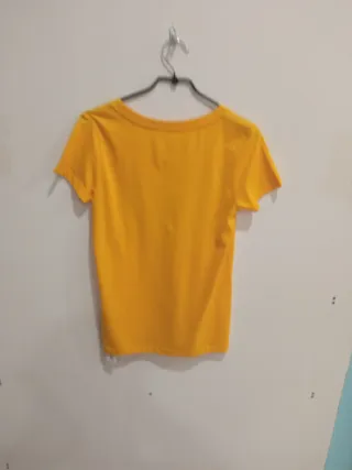 Camiseta mujer amarilla
