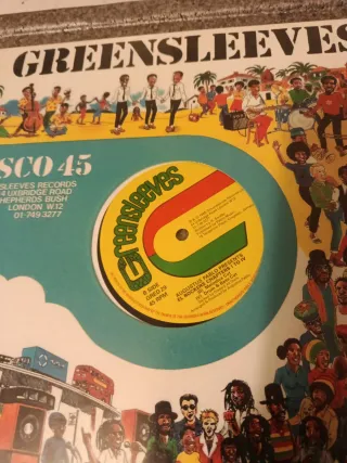 Vinilo Greensleeves Reggae Disco 45